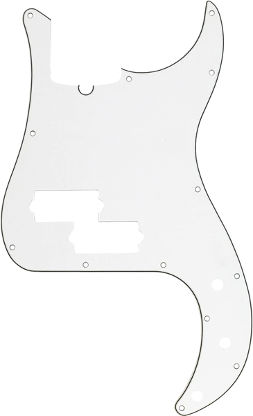 Fender Pickguard P-Bass Parchment